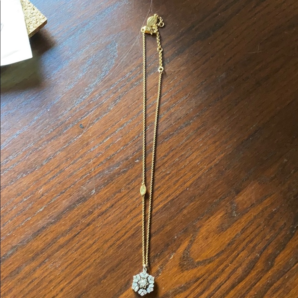 Juicy couture snowflake necklace